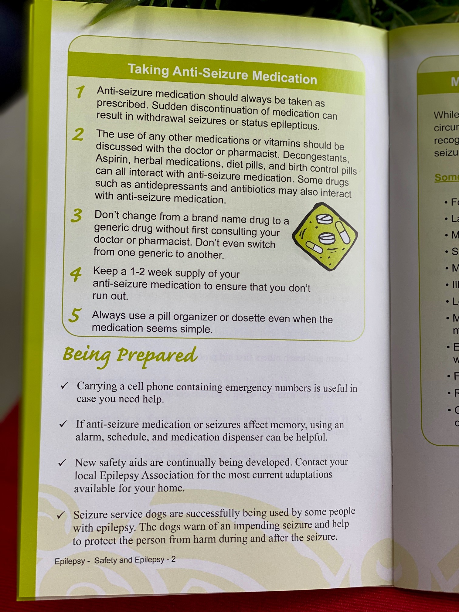 Epilepsy Safety Edmonton Epilepsy Association